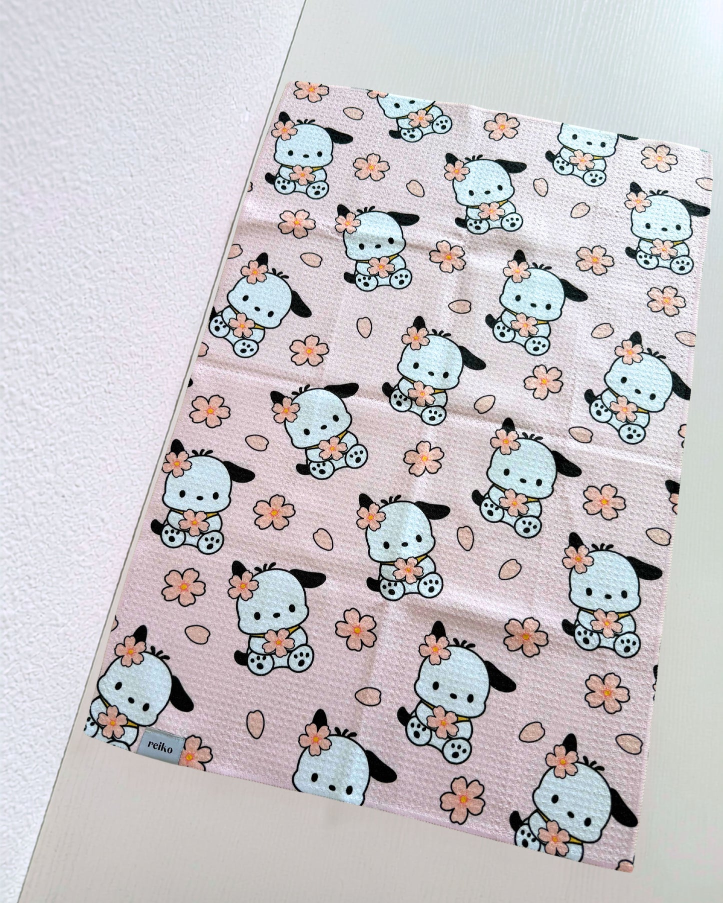 Sakura Paws Microfiber Towel