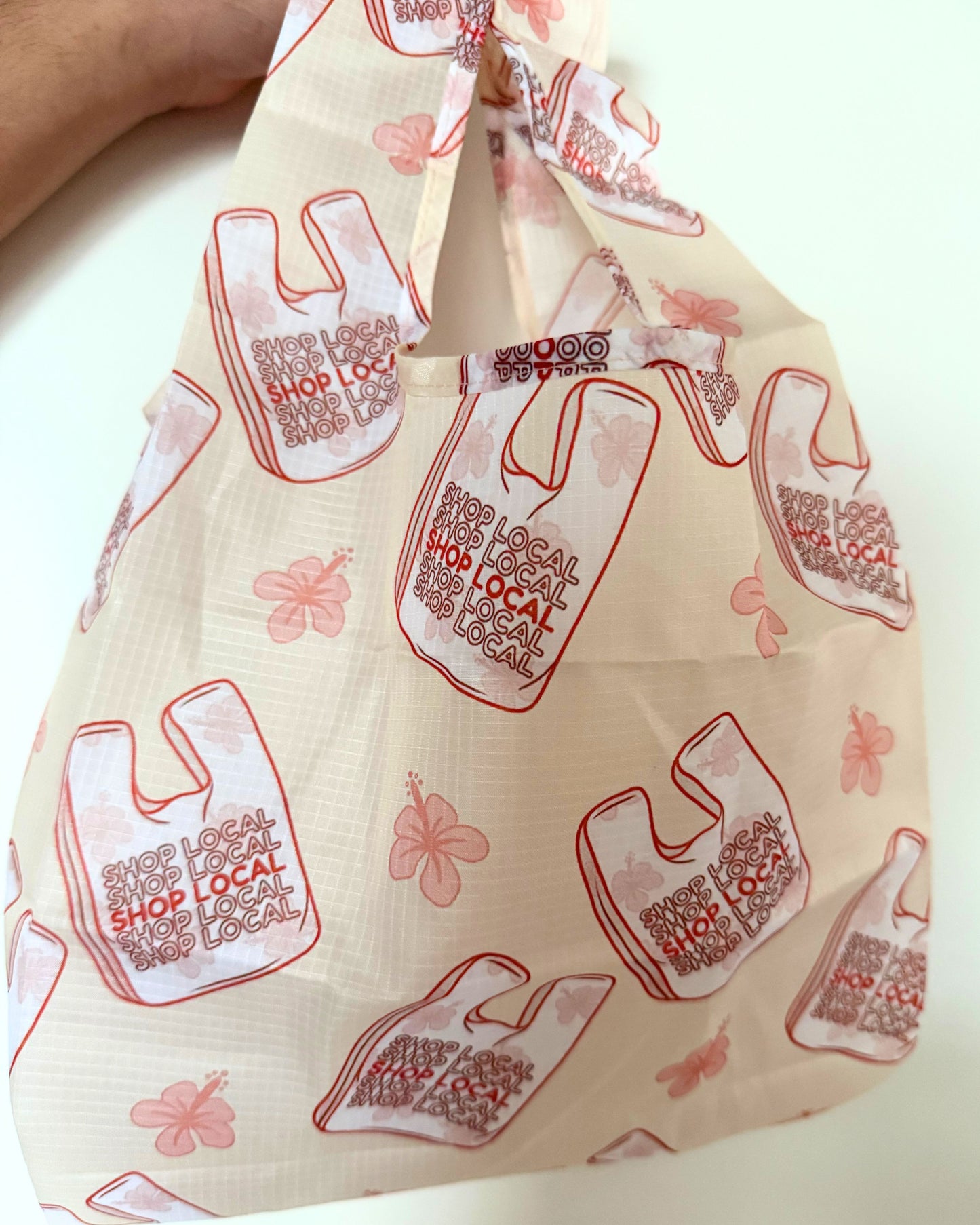 Shop Local Small Reusable Bag (Hananeahawaii x Reiko)