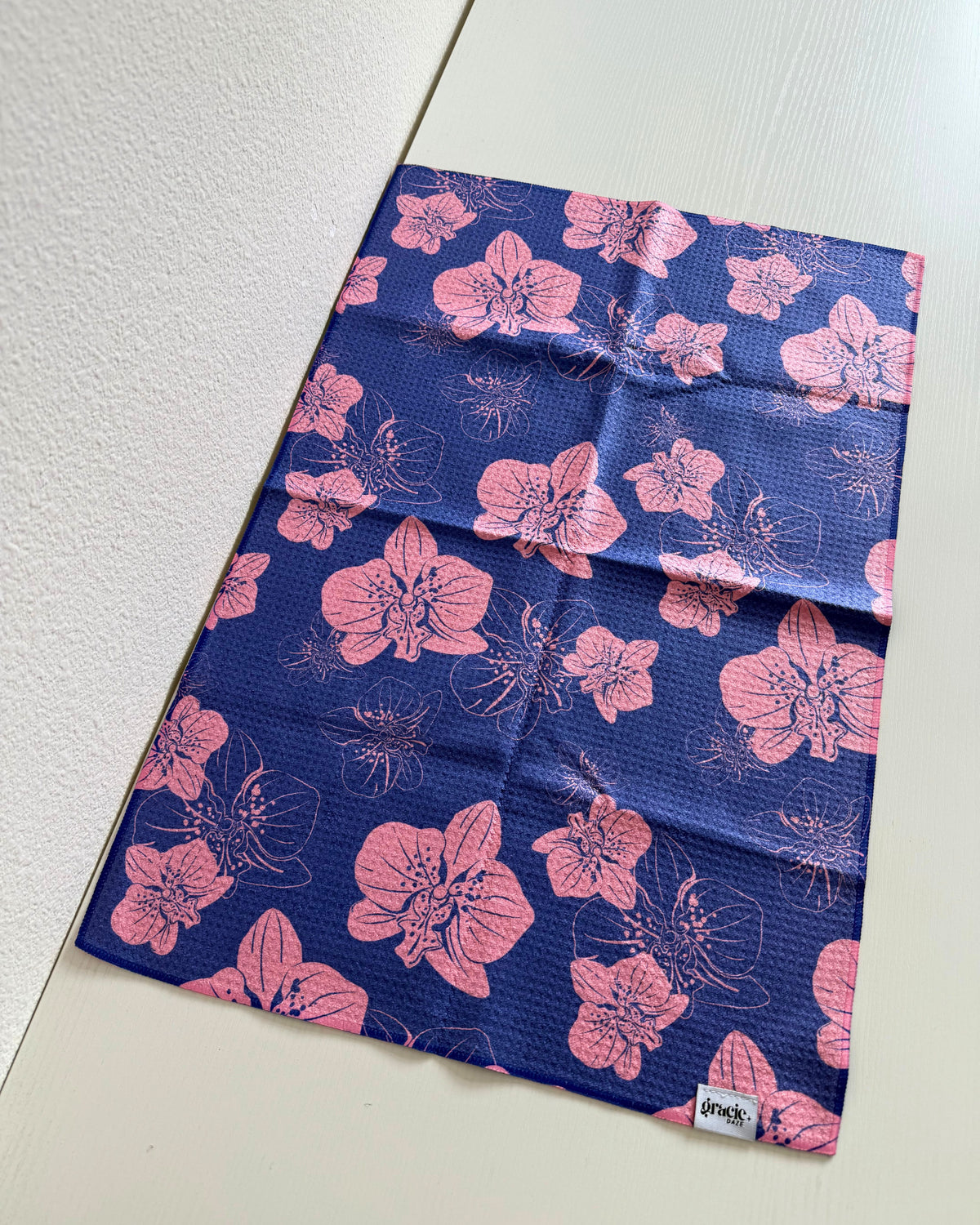 Orchid Microfiber Towel (Reiko x Gracie Daze)
