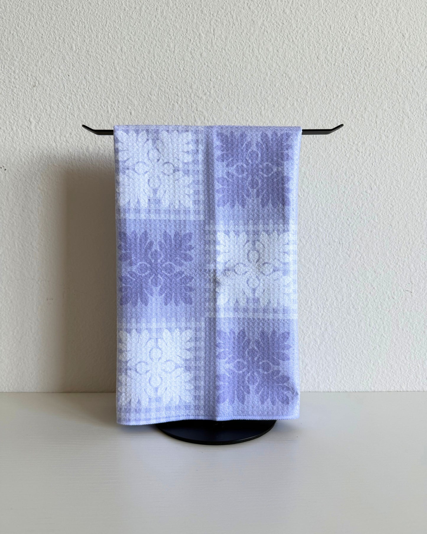 Periwinkle Quilt Microfiber Towel (Creations by Sam x Reiko)