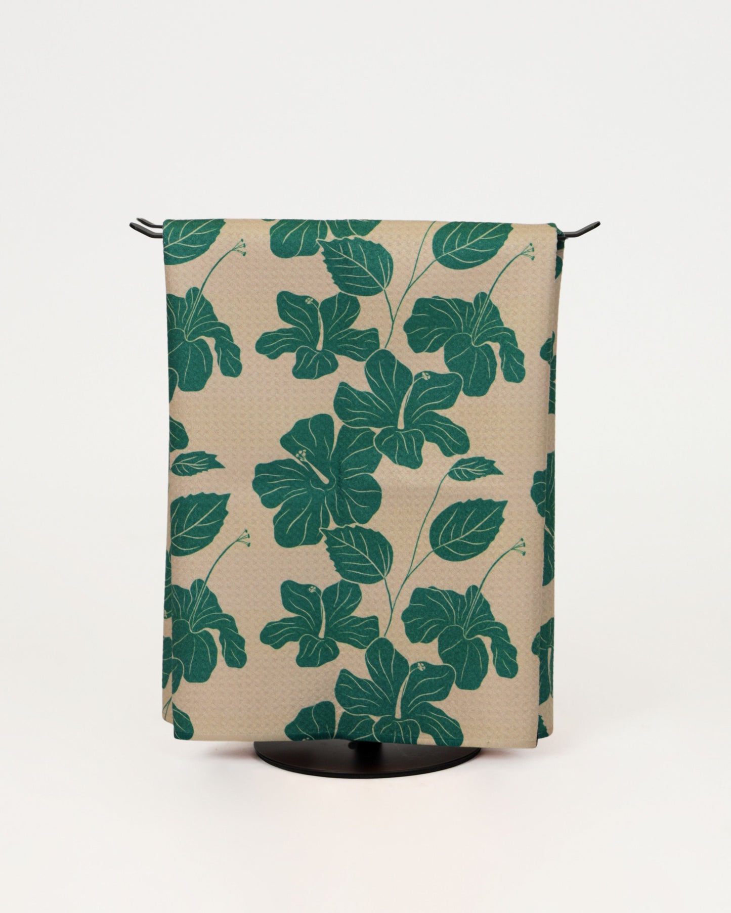 Jade Hibiscus Microfiber Towel (Kamalei Kreations x Reiko)