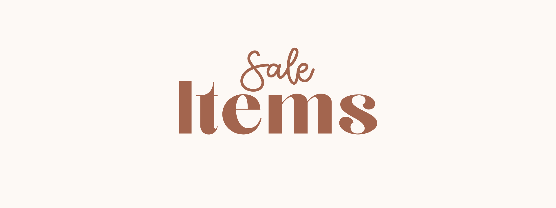 Sale/Final Few