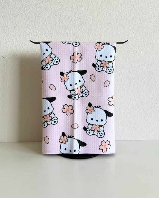 Sakura Paws Microfiber Towel