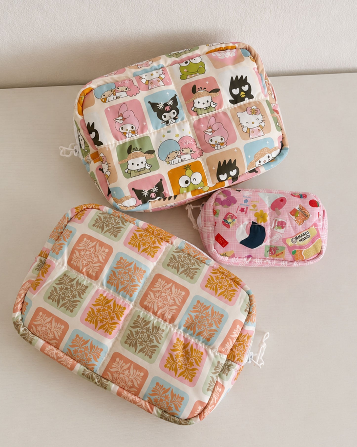 Mandini Made Puffy Pouches