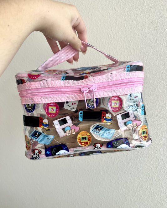 Sanrio Gamer Toiletry Bag (Reiko x TattedMum Creations)