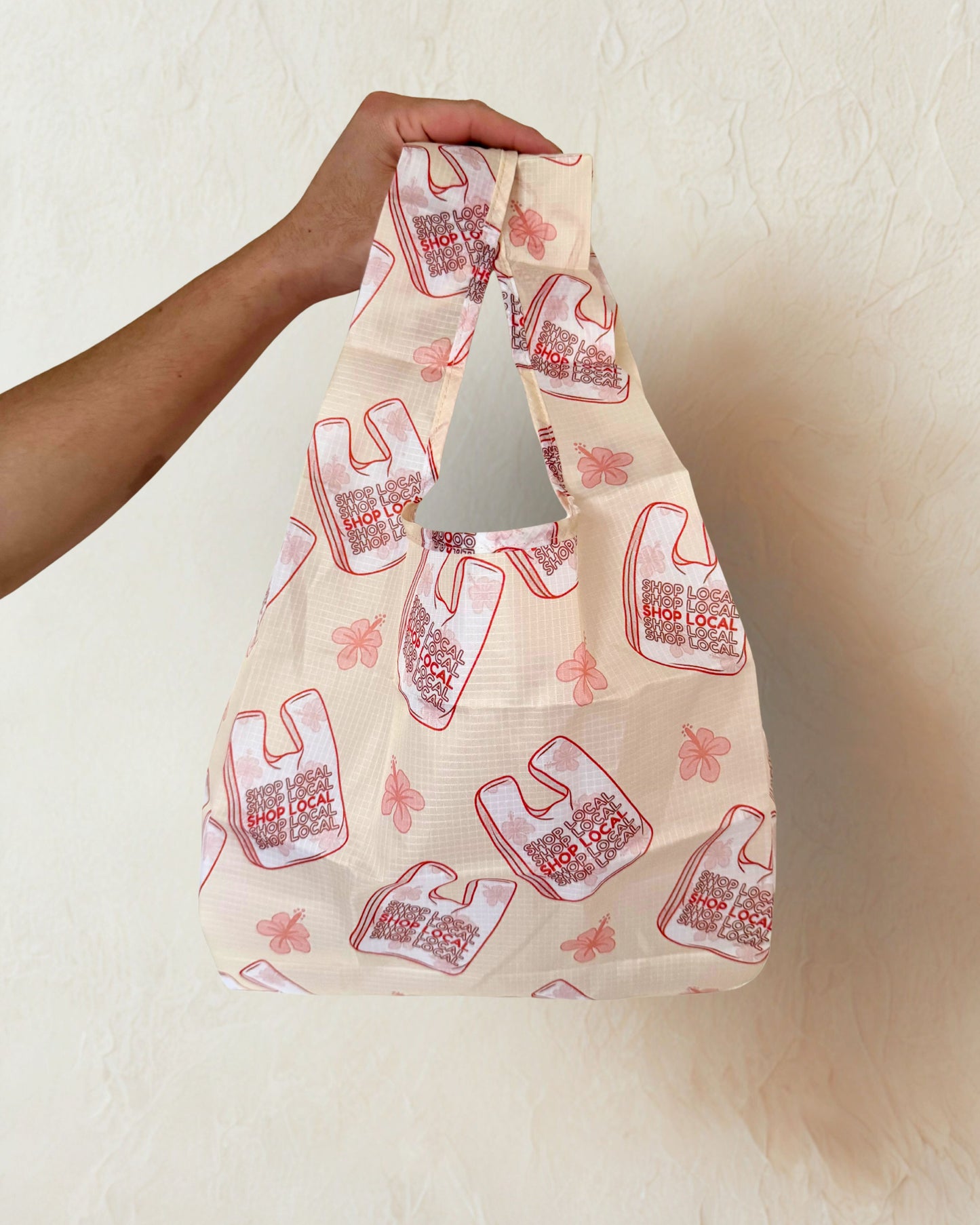 Shop Local Small Reusable Bag (Hananeahawaii x Reiko)