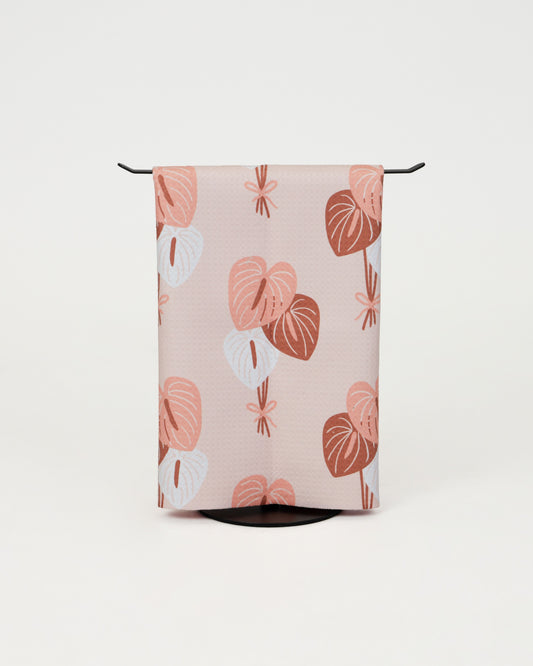 Anthurium Bouquet Microfiber Towels