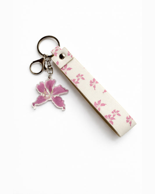 Hong Kong Orchid Wristlet