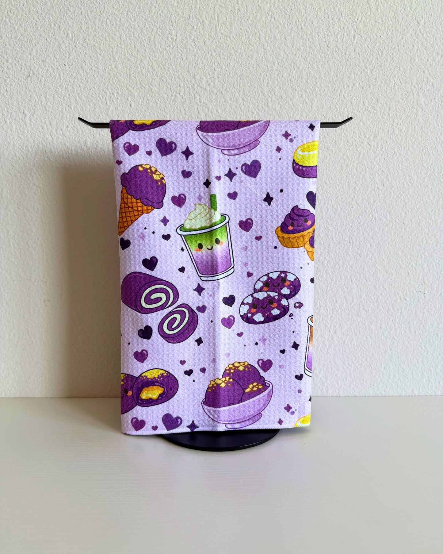 Ube Microfiber Towel (Creations by Sam x Reiko)