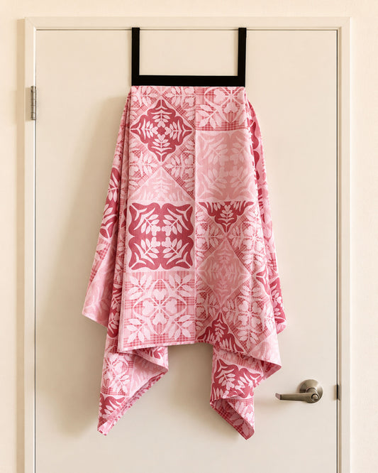 Pink Magical Kuiki Go Anywhere Waffle Microfiber Towel (My Little Sunshine x Reiko)