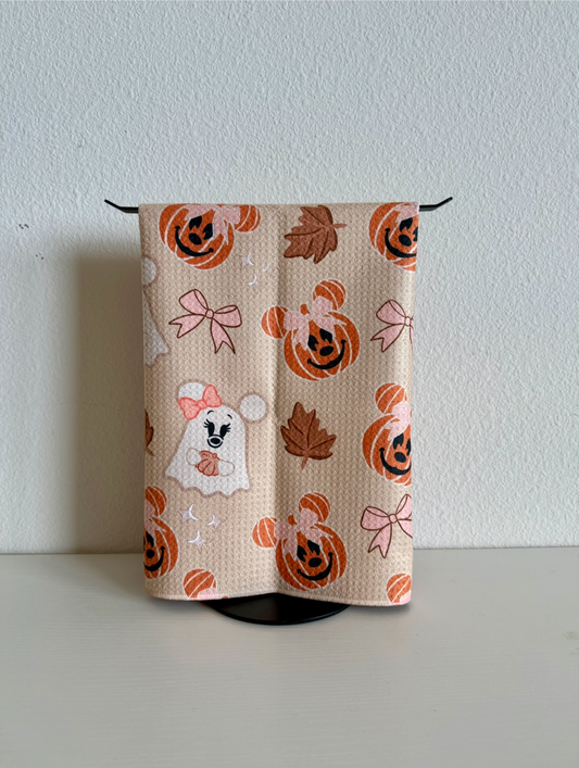 Pumpkin Spice Boo Microfiber Towel (Kuulei Styles x Reiko)