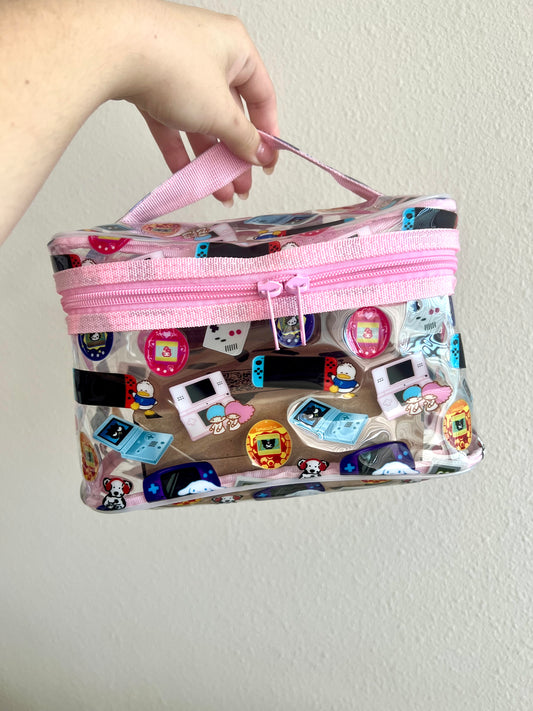 Sanrio Gamer Toiletry Bag (Reiko x TattedMum Creations)