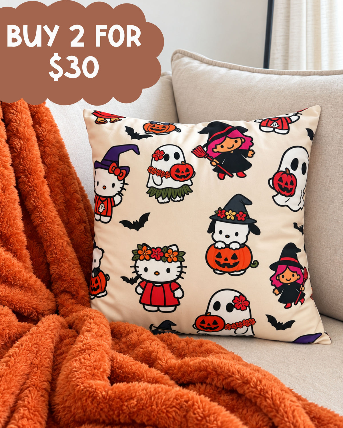 Spooky Cuties Pillow Case