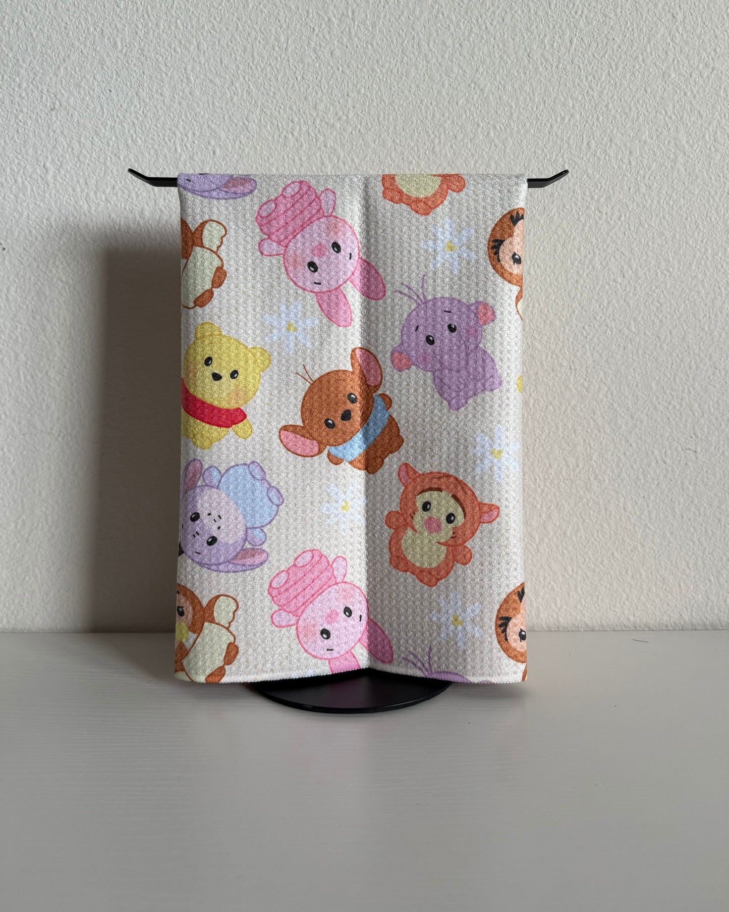 Kawaii Pooh & Friends Microfiber Towel (Jess Made with Aloha x Reiko)